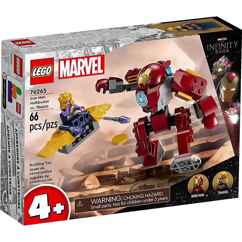 LEGO Marvel Super Heroes Avengers Iron Man Hulkbuster vs. Thanos 76263