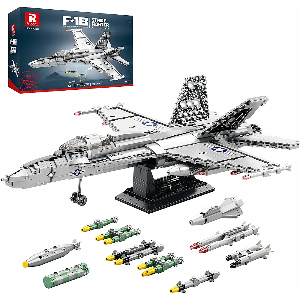 Reobrix F-18 Strike Fighter 33022