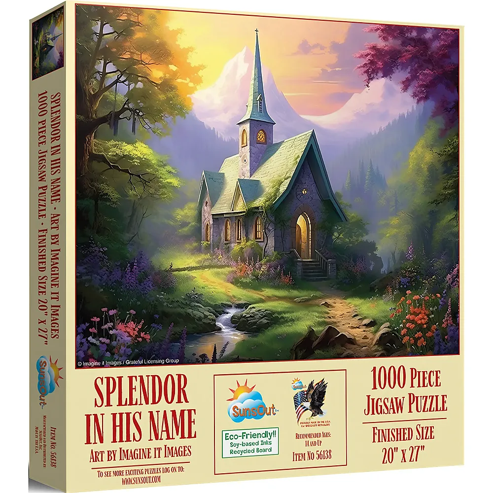 SunsOut Puzzle Pracht in seinem Namen - 1000 Teile