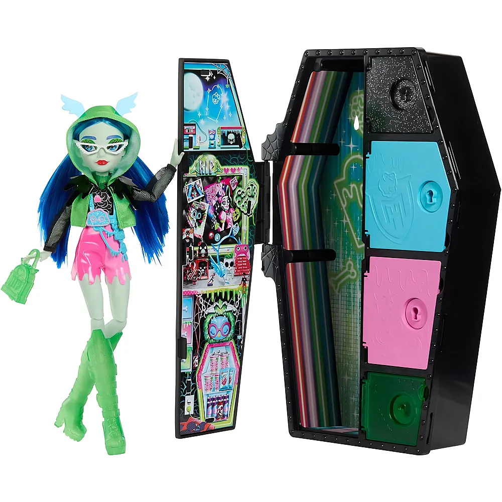 Mattel Monster High Skulltimate Secrets Ghoulia Yelps Puppe