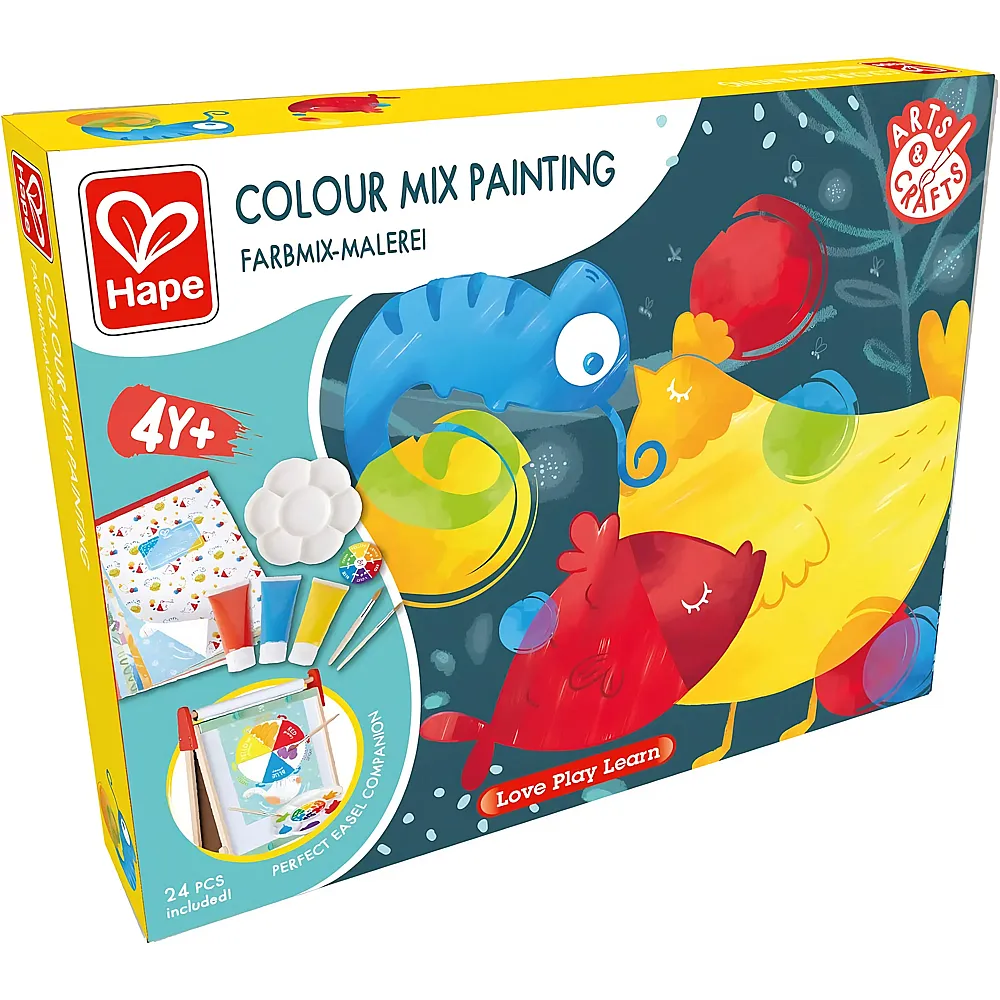 Hape Colour Mix Painting - 24 Teile