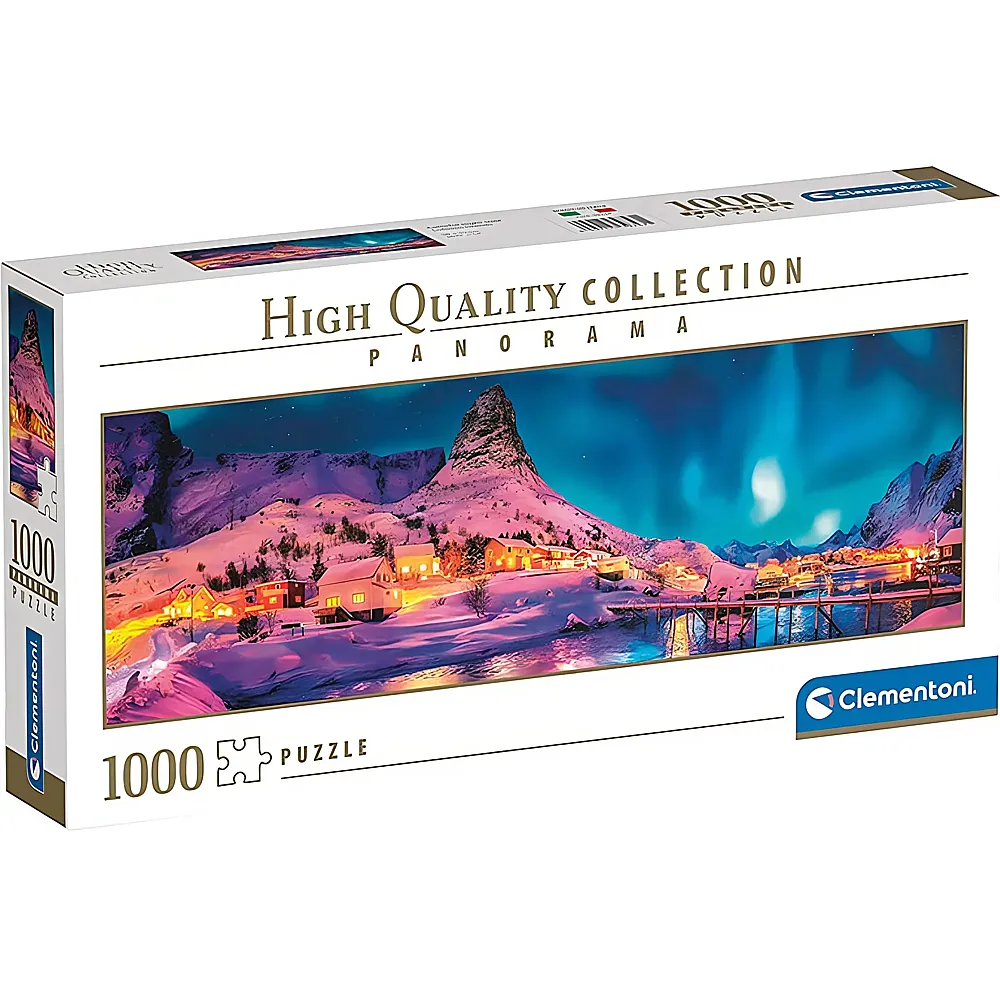 Clementoni Puzzle High Quality Collection Panorama Lofoten Island 1000Teile