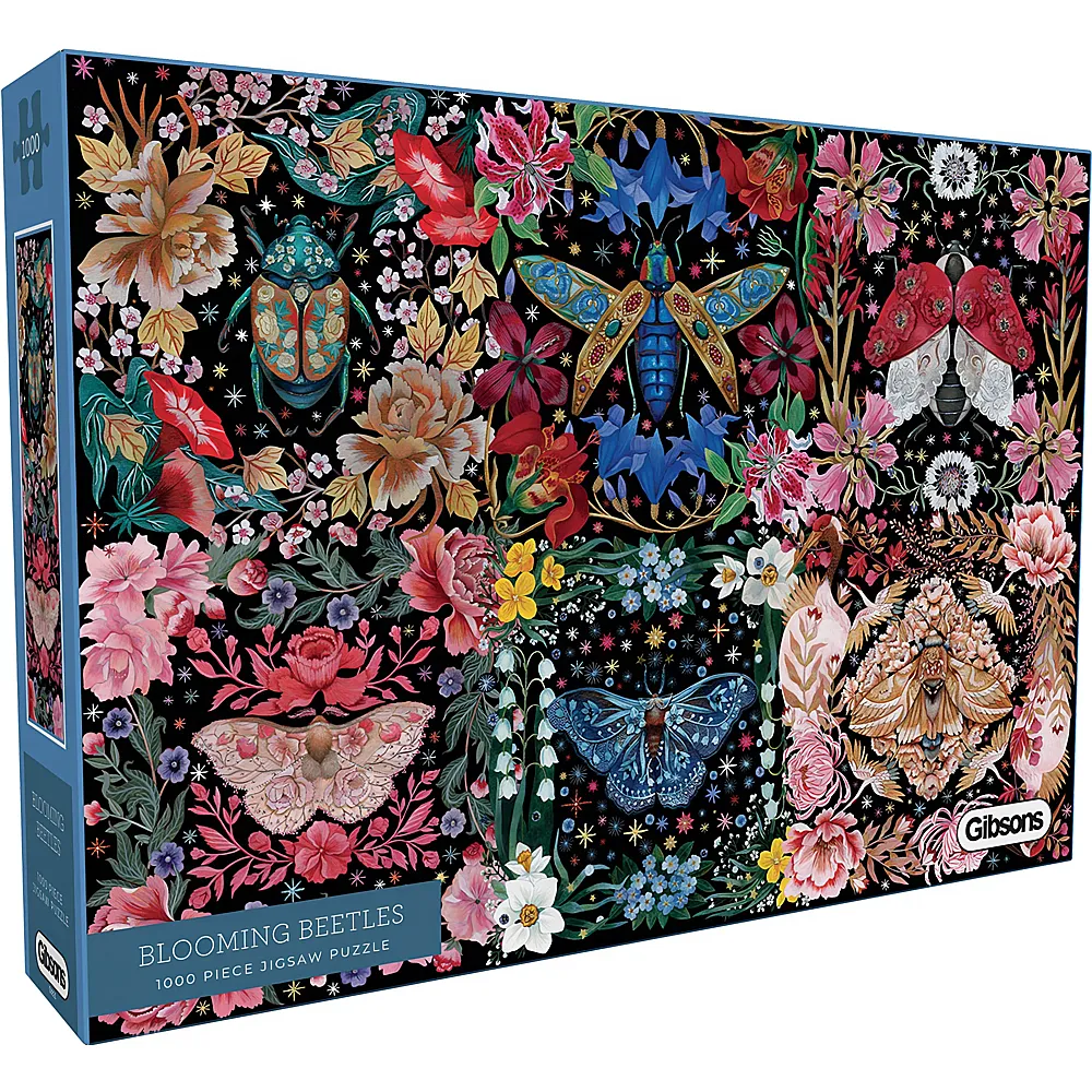 Gibsons Puzzle Blumenk�fer - 1000 Teile
