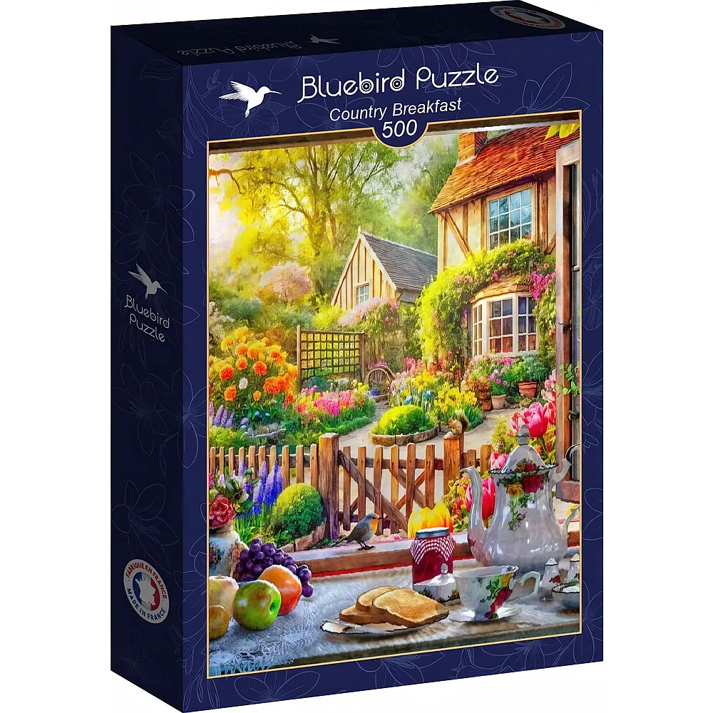 Bluebird Puzzle Puzzle 500 Teile L�ndliches Fr�hst�ck