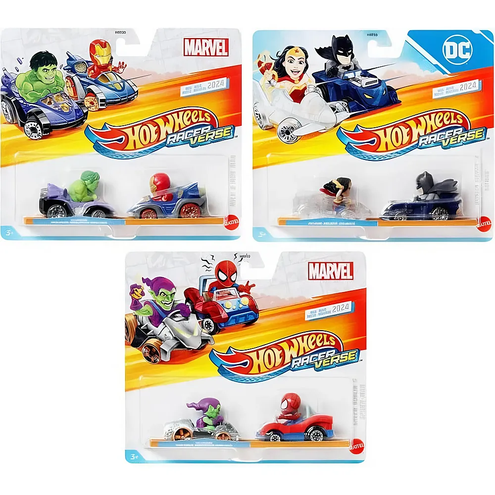 Hot Wheels Die-Cast Racer Verse Double - 1:64