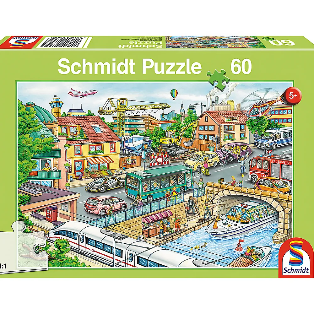 Schmidt Puzzle Fahrzeuge und Verkehr 60Teile