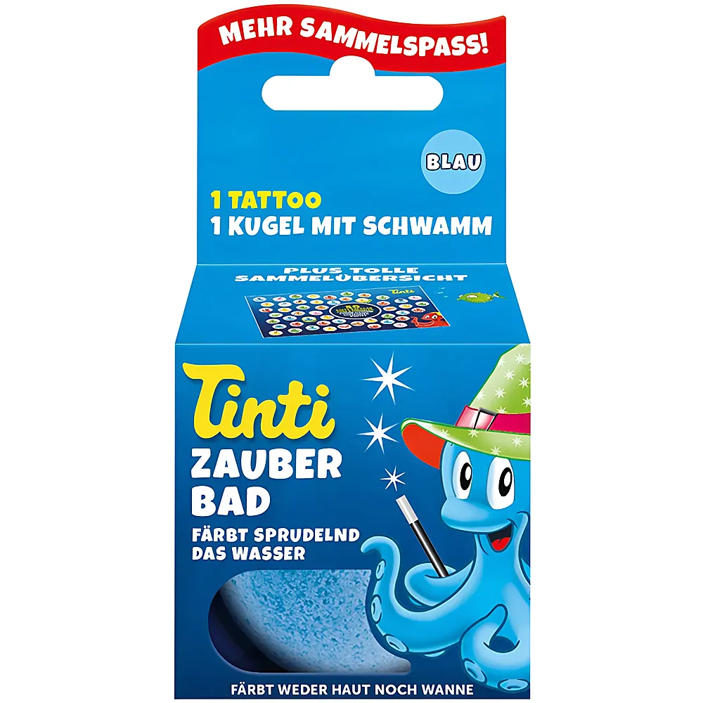 Tinti Zauberbad Blau - 40 g