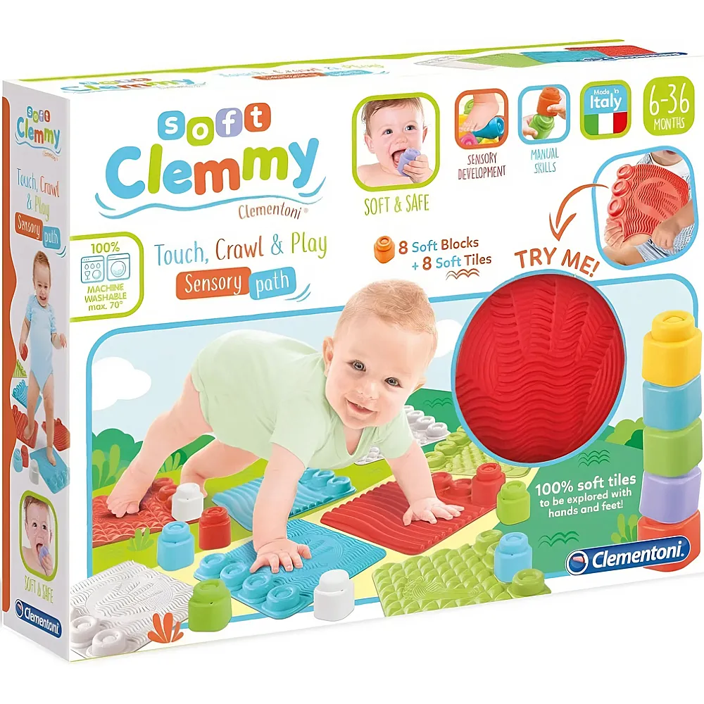 Clementoni Baby Clemmy Sensorische Fliesen