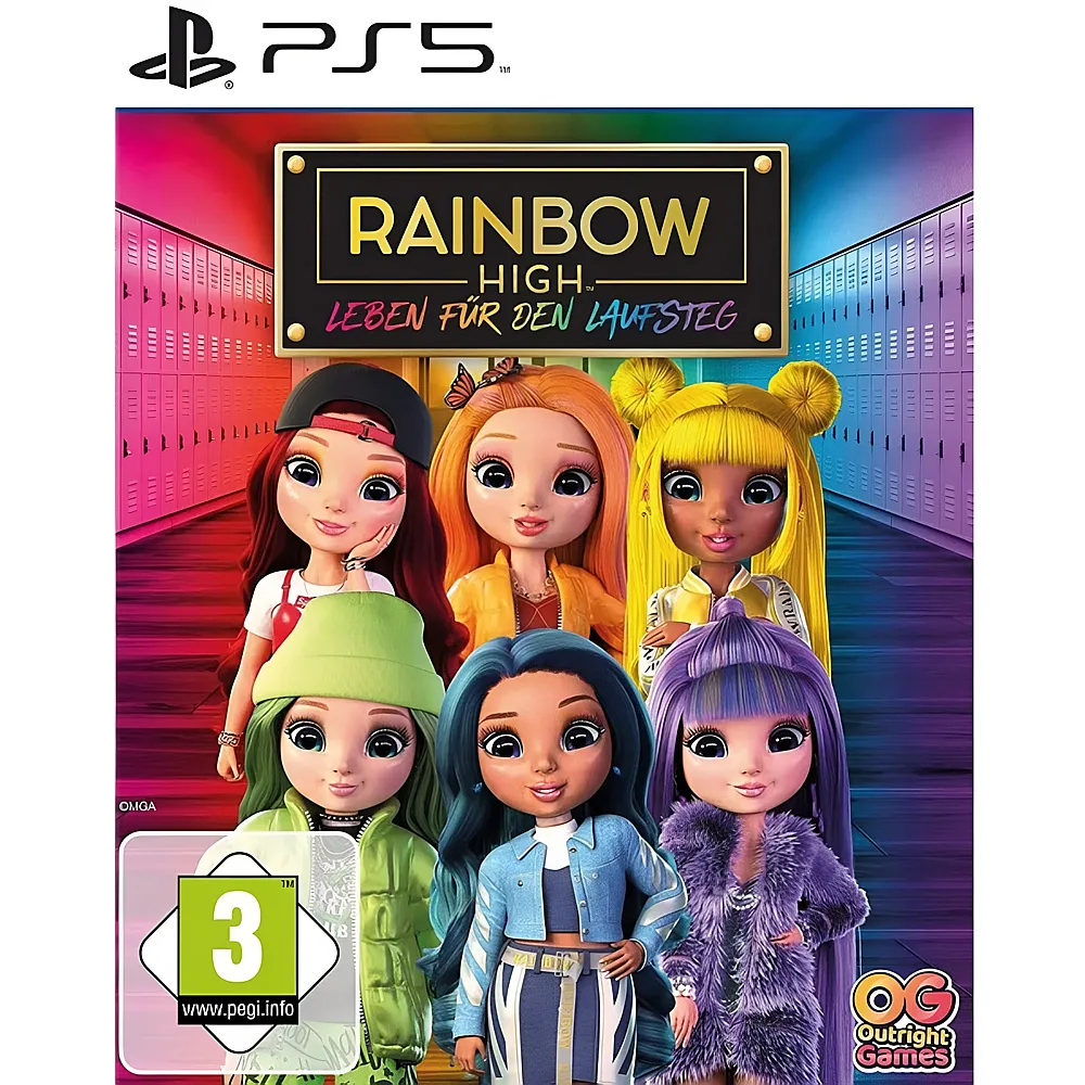 Outright Games PS5 Rainbow High: Leben fr den Laufsteg
