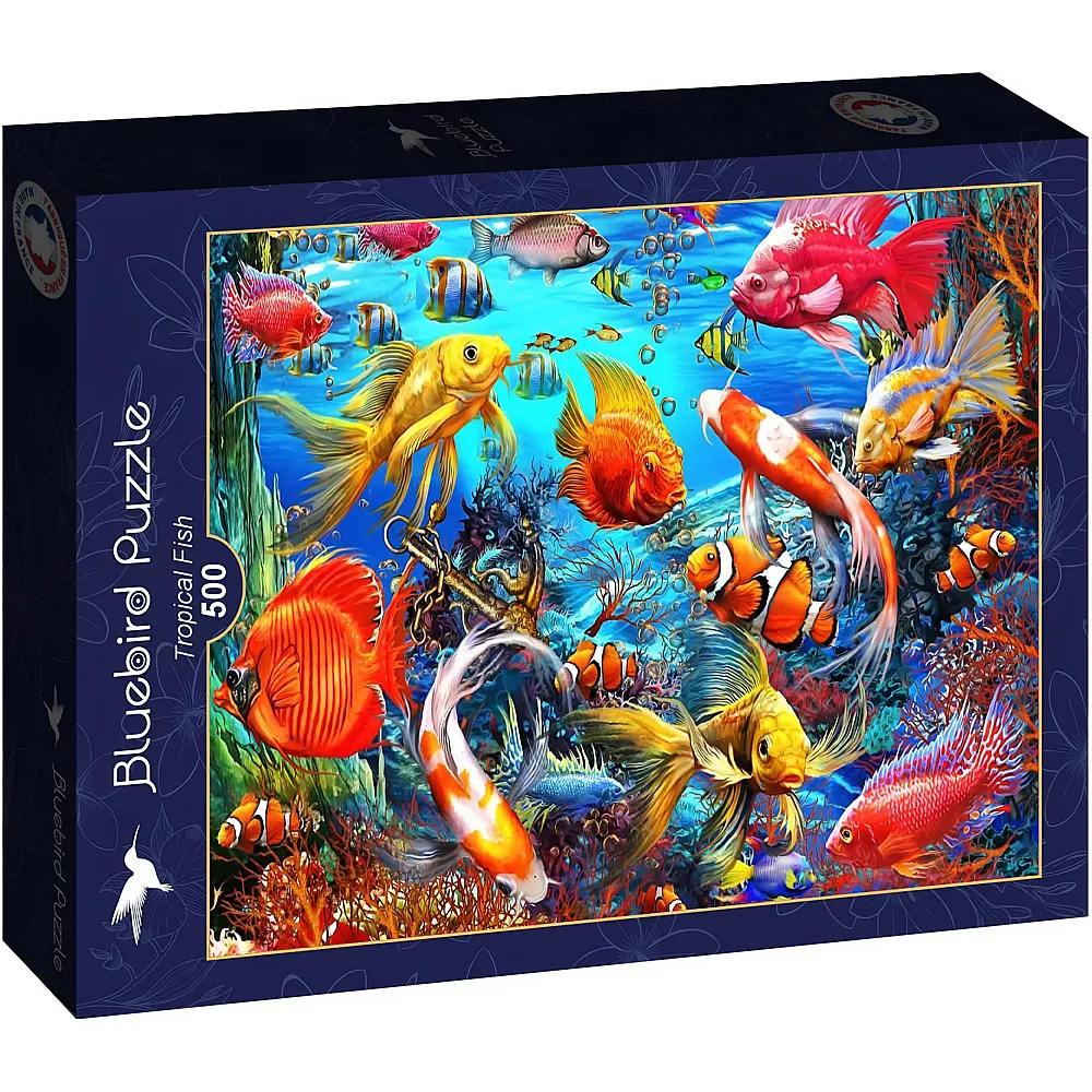 Bluebird Puzzle Tropical Fish 500Teile