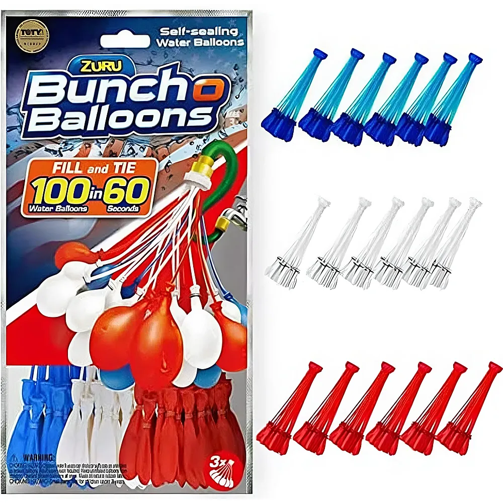 Bunch O Balloons 18er-Pack Wasserballons | Wasserspielzeug