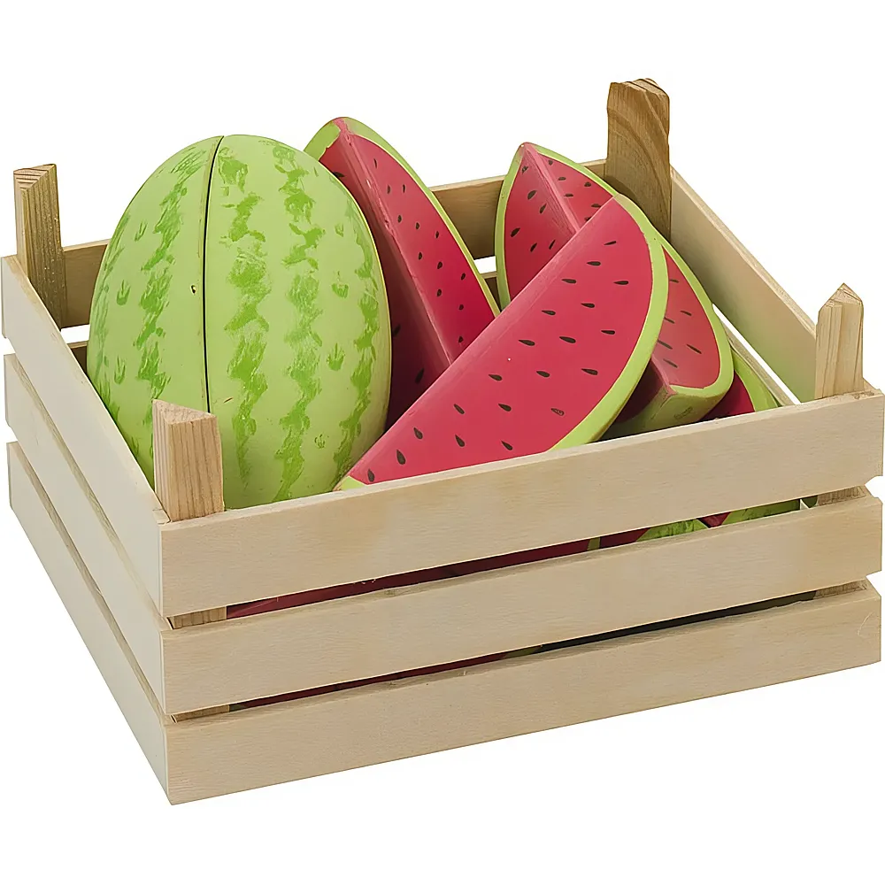 Goki Rollenspiele Melonen in Obstkiste | Lebensmittel