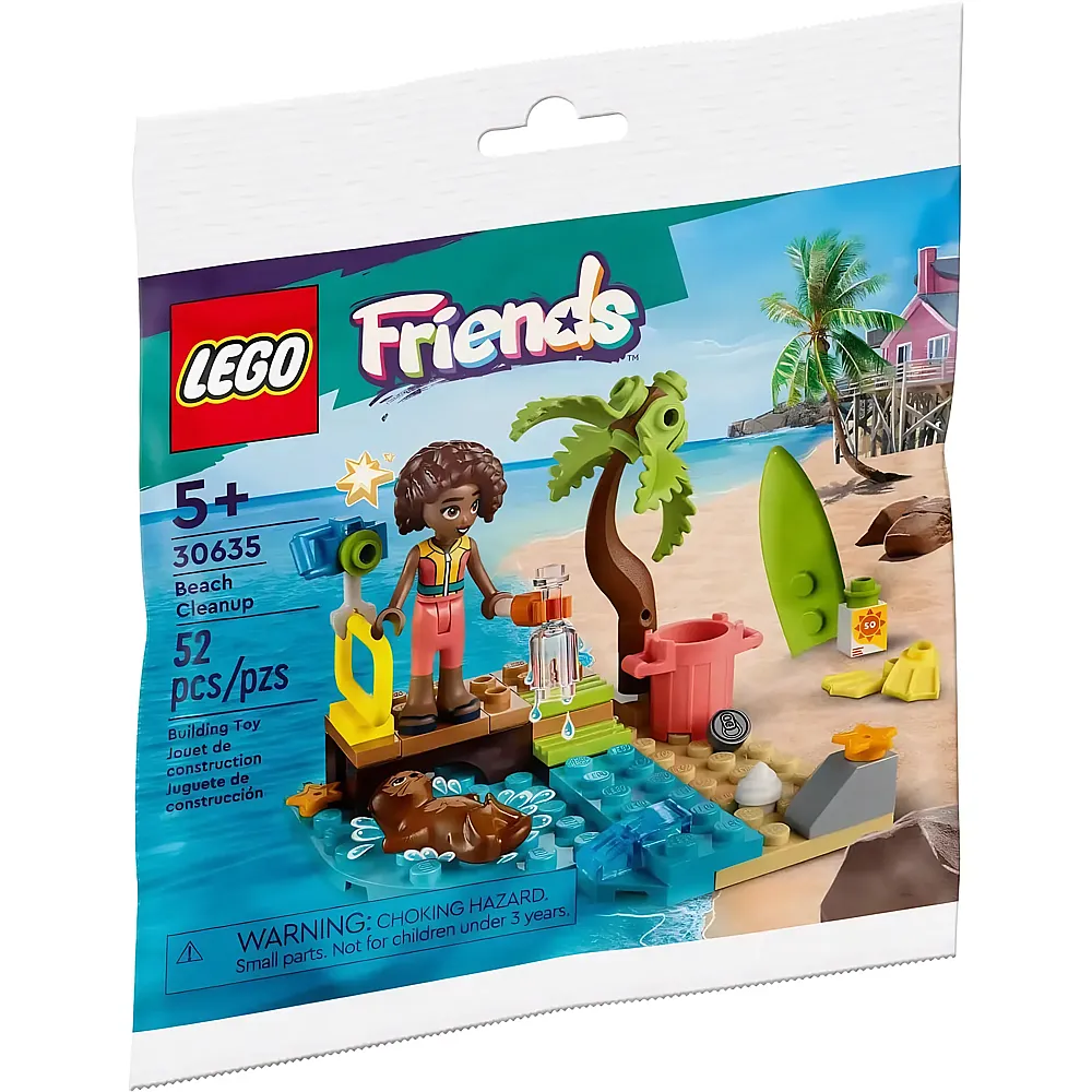 LEGO Friends Polybag Beach Cleanup 30635