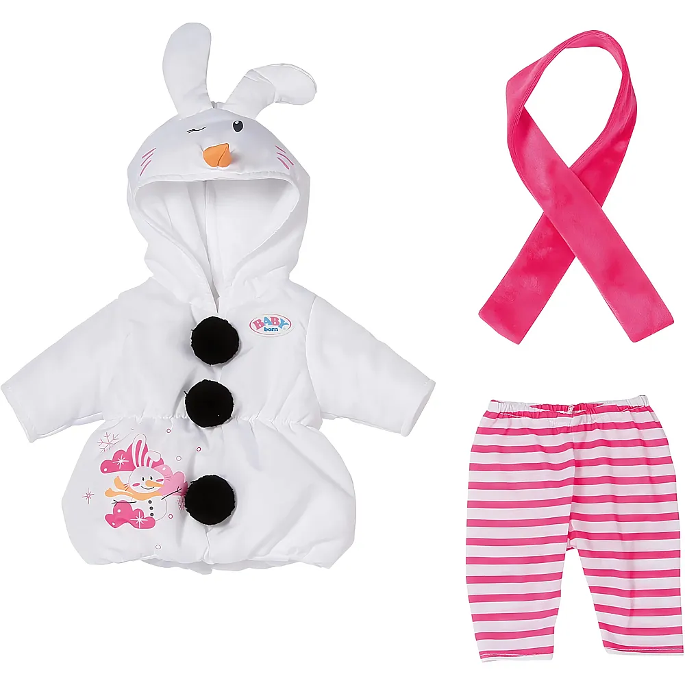 Zapf Creation Baby Born Schneemann-Kostüm - 43 cm | Puppenkleider