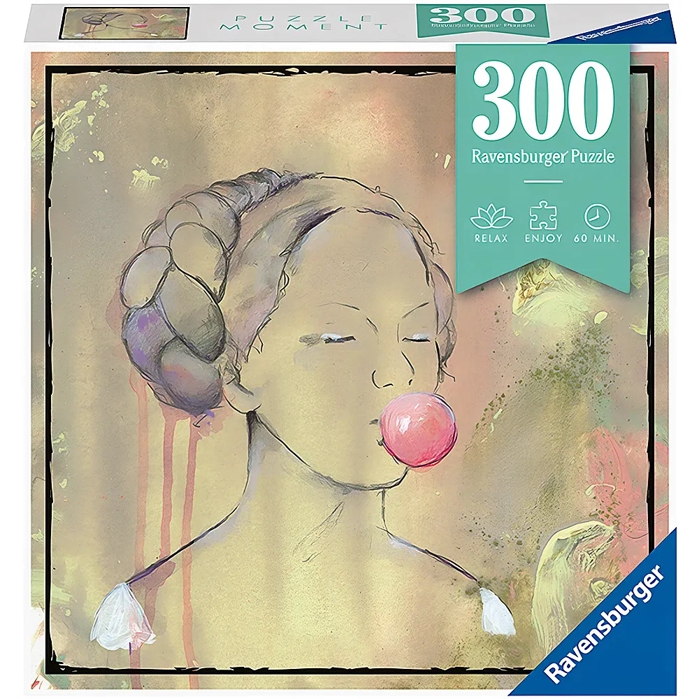 Ravensburger Puzzle Moment Bubblegumlady 300Teile