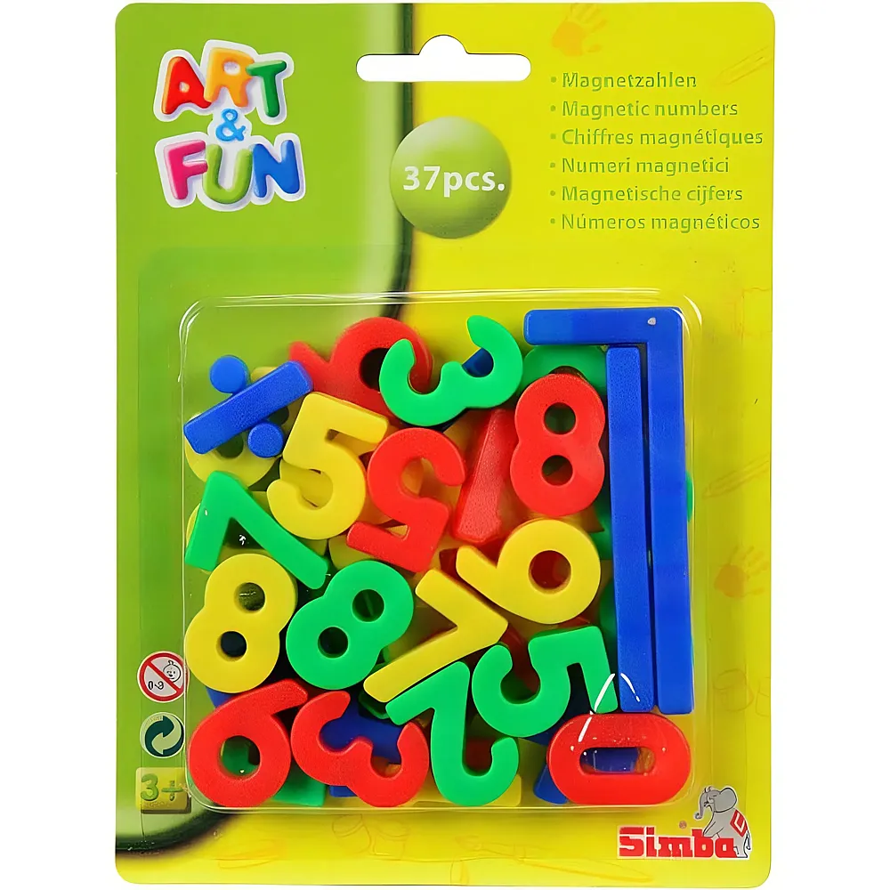Simba Art & Fun Magnet Zahlen & Zeichen