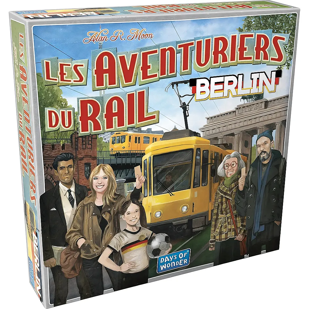 Days of Wonder Ttr Les Aventuriers DU Rail Berlin FR