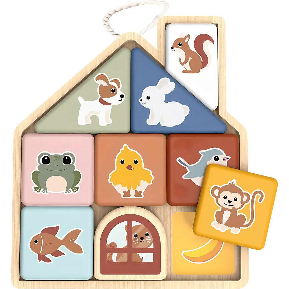 Speedy Monkey Magnet Puzzle Haus