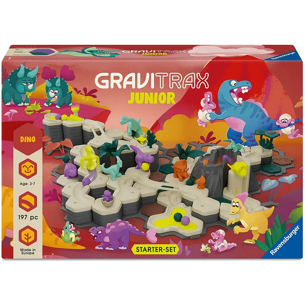Ravensburger GraviTrax Junior Starter-Set XXL Dino