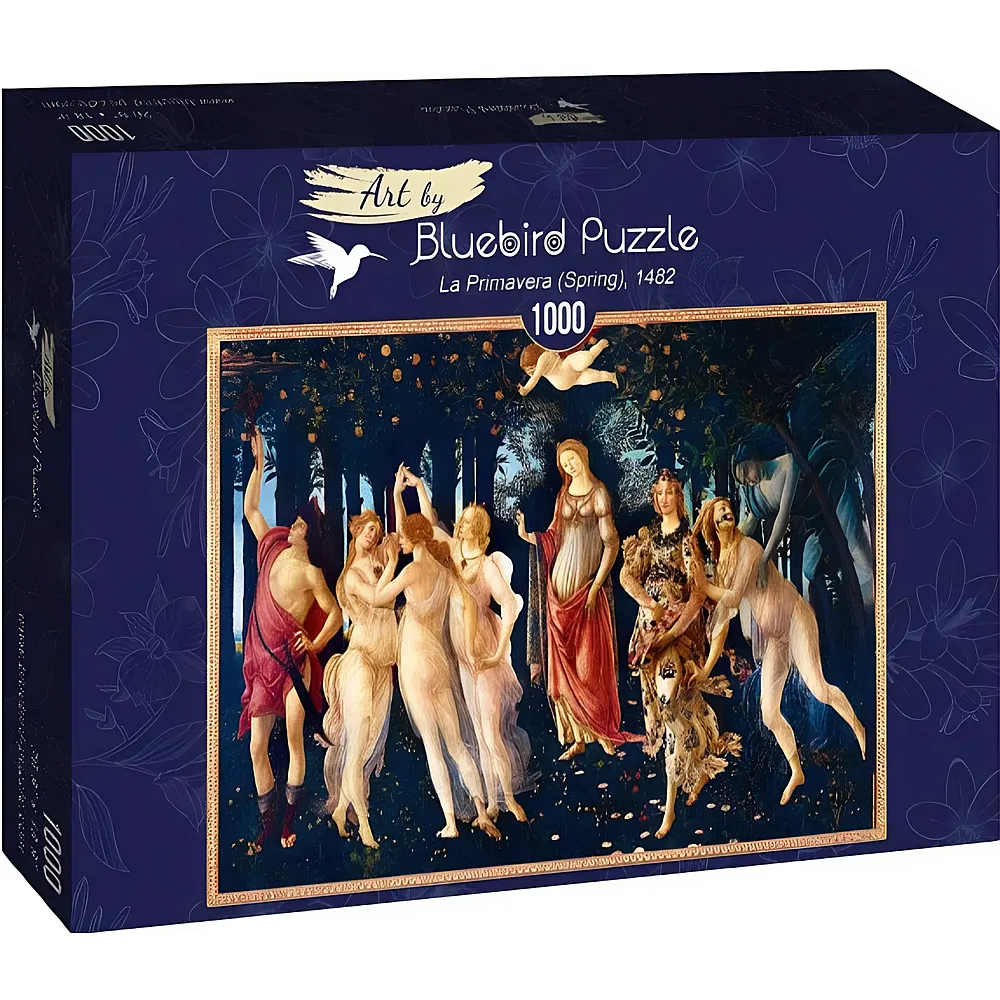Bluebird Puzzle Sandro Botticelli La Primavera Spring, 1482 - 1000 Teile