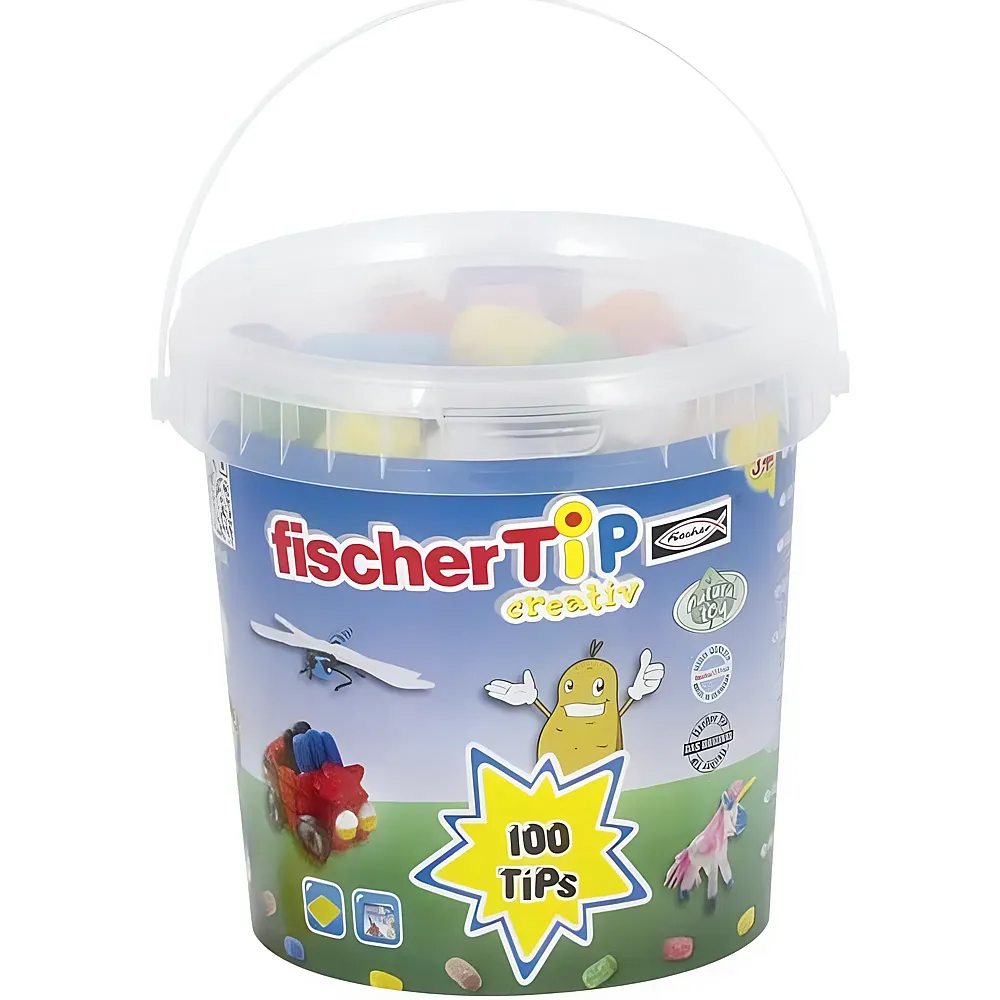 fischerTip Eimer - 100 Teile