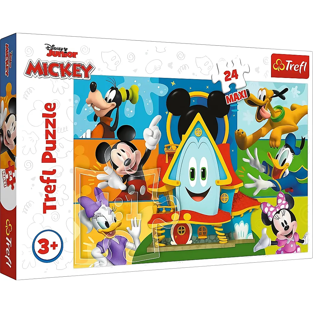 Trefl Puzzle Mickey Mouse und seine Freunde - 24 Teile