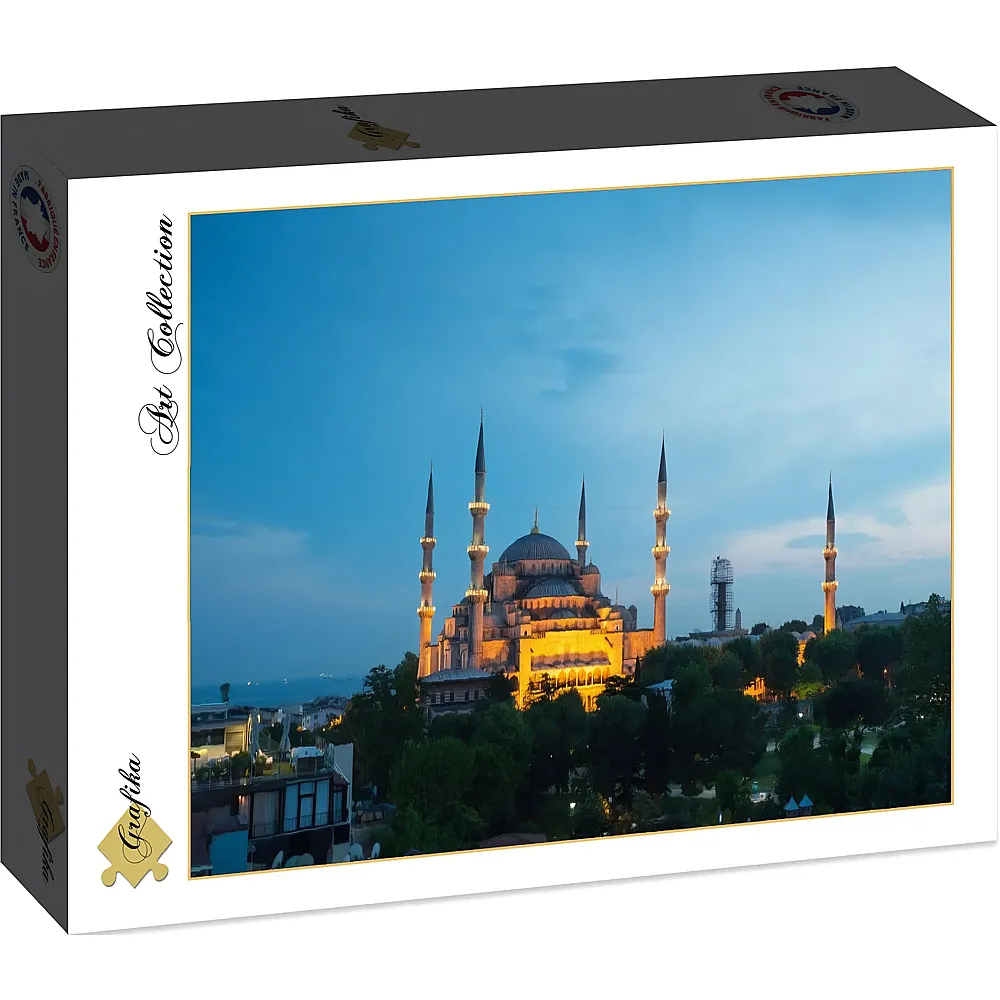 Grafika Puzzle Art Collection Blaue Moschee, T�rkei - 2000 Teile