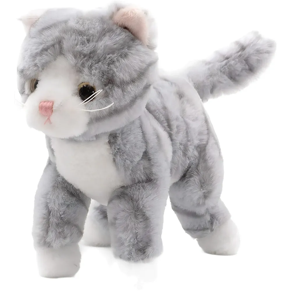 Mollis Katze Mollis Grau - 20 cm | Katzen Pl�sch