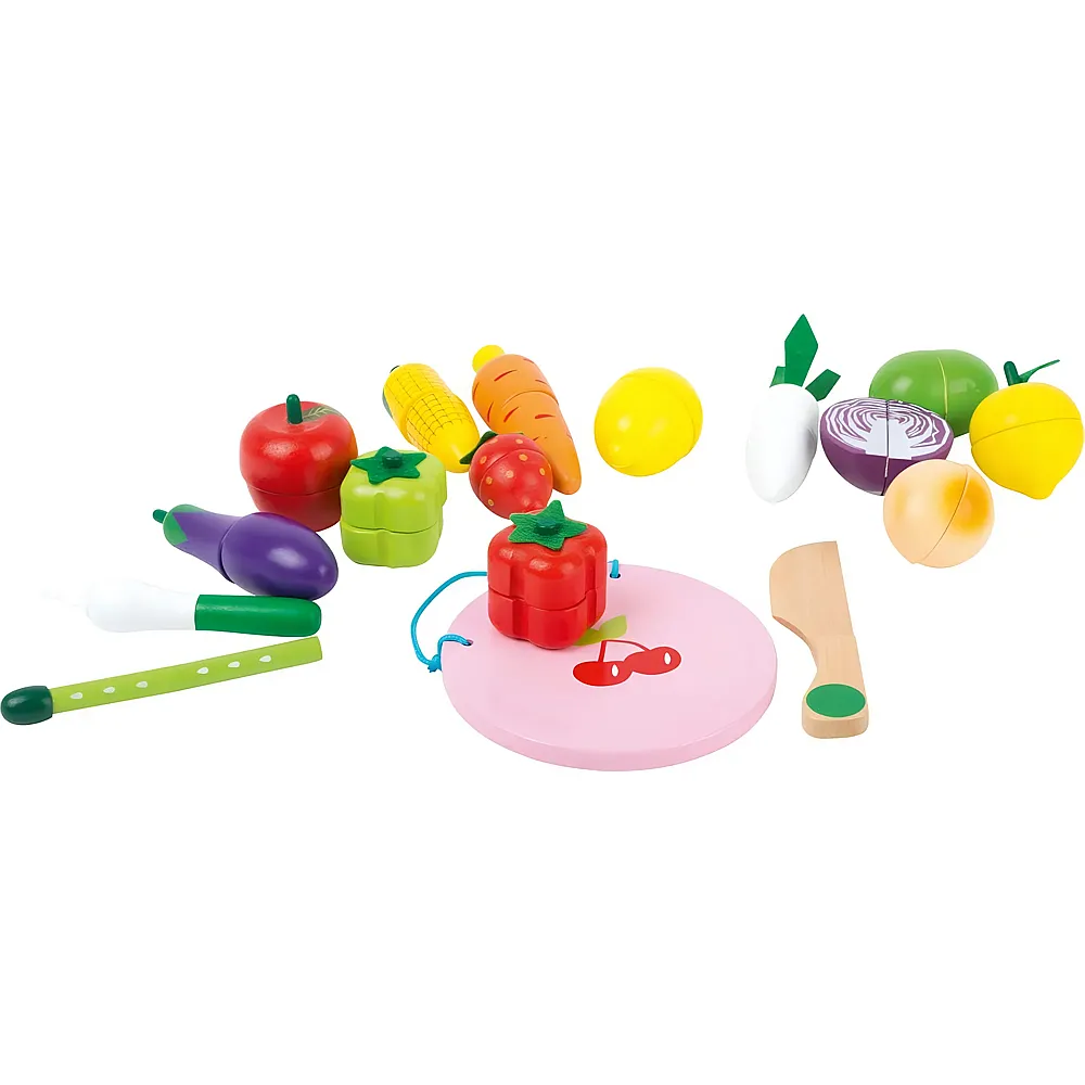 small foot Schneide-Frucht- und Gem�seset - 17 Teile