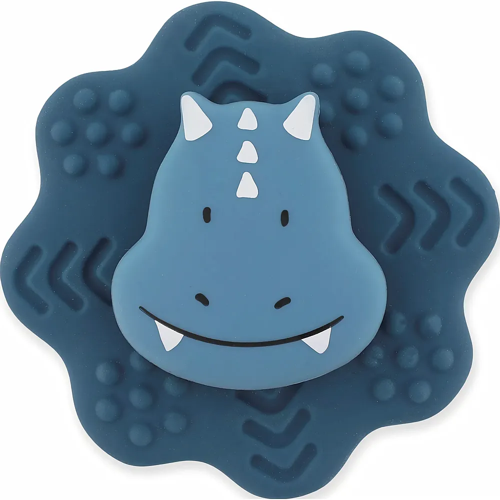 Trixie Drehspielzeug Silikon mit Saugnapf Triceratops