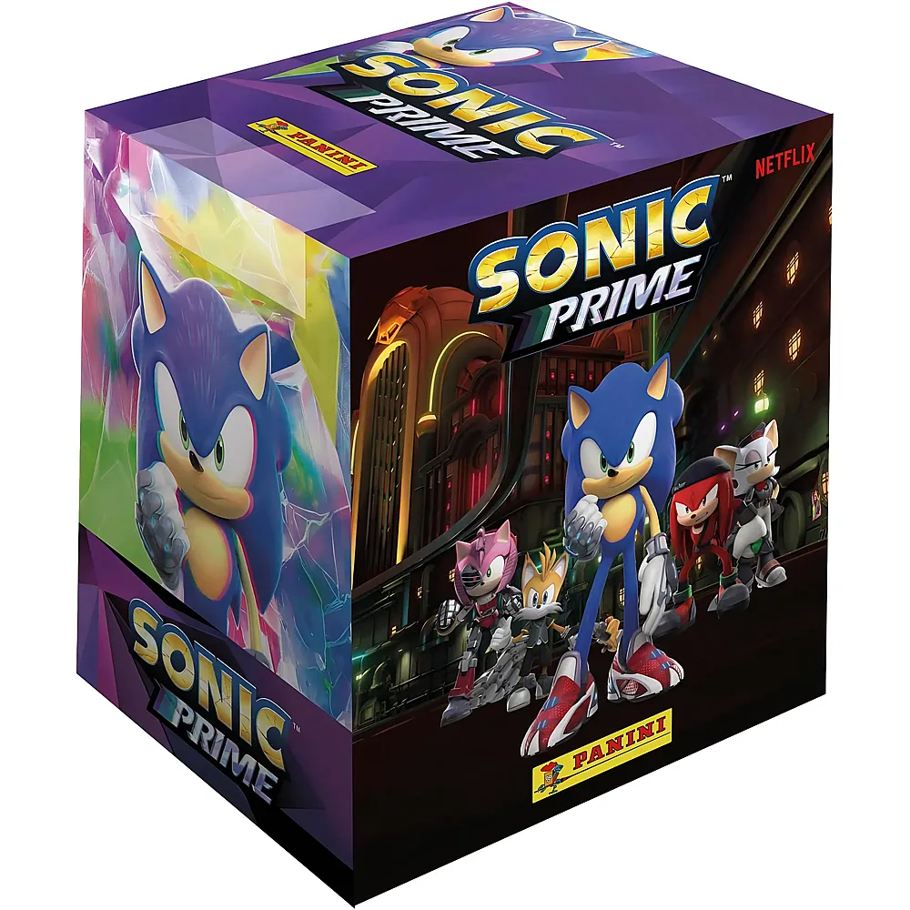 Panini Sonic Prime - Sticker Display Box - Englisch