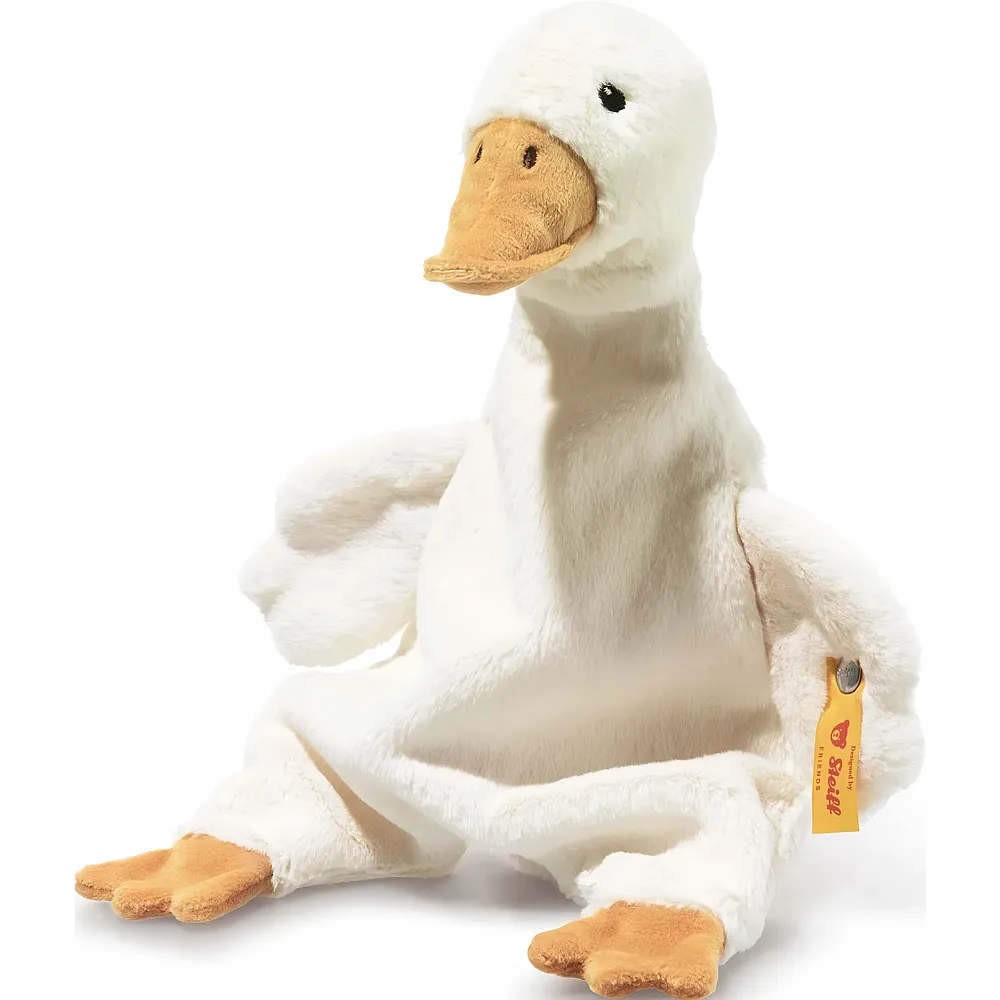 Steiff Gilda Gans Schmusetuch weiss 28cm