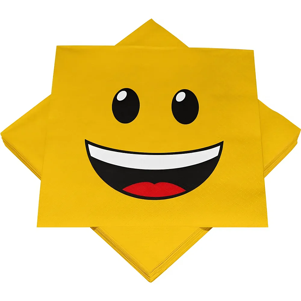 Smiley Napkins - 20 Pieces