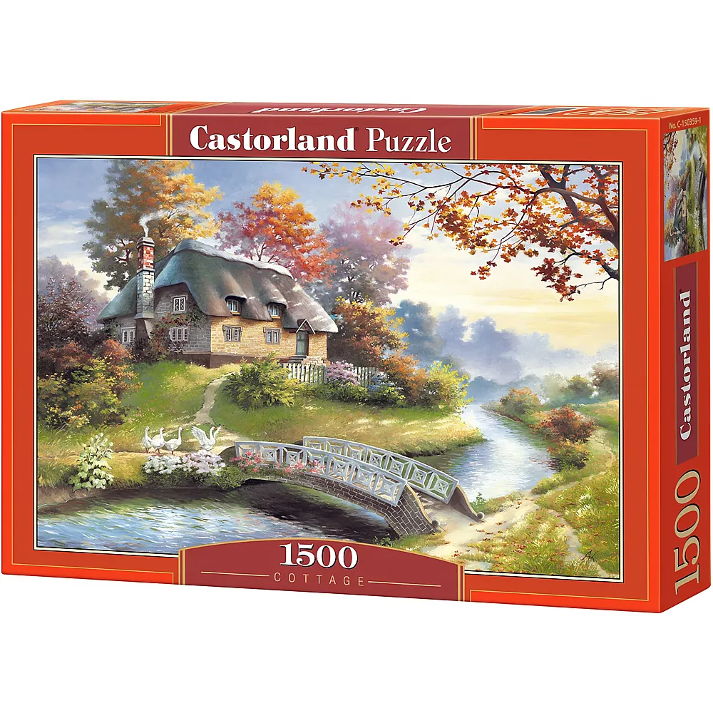 Castorland Puzzle Cottage - 1500 Teile