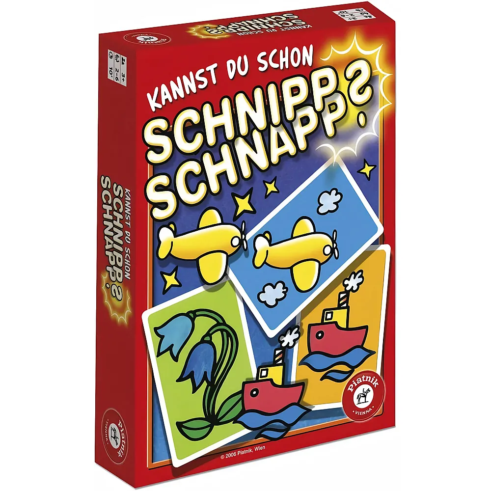 Piatnik Spiele Kannst du schon Schnipp Schnapp