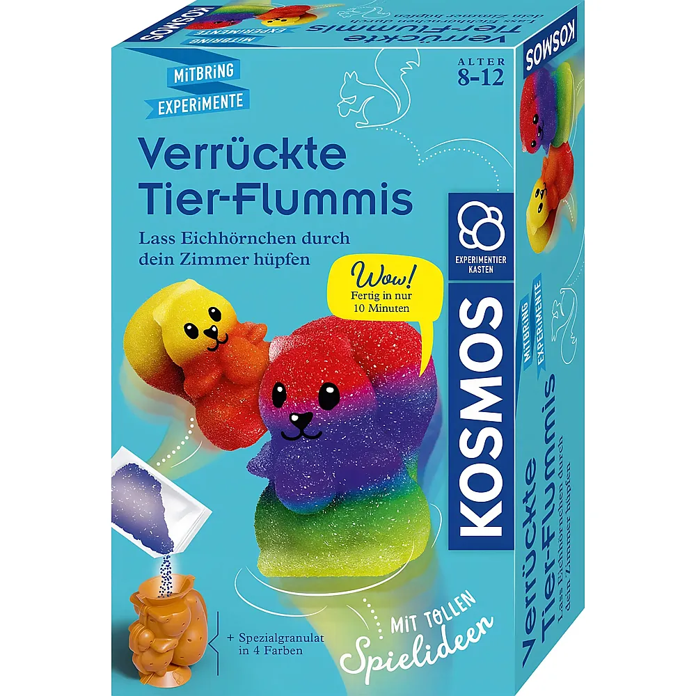 Kosmos Mitbring Experimente Verr�ckte Tier-Flummis