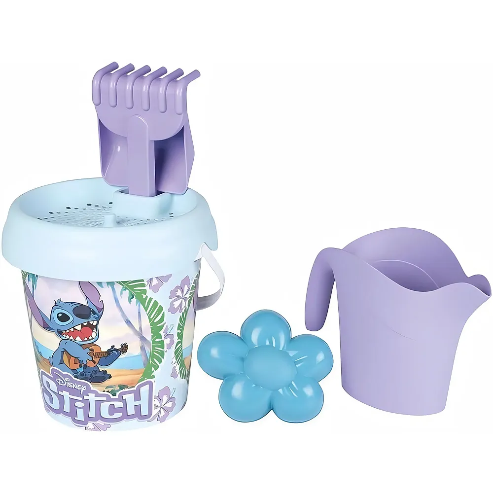 meinspielzeug - Smoby Stitch Eimergarnitur Lilo & Stitch | Sandkasten