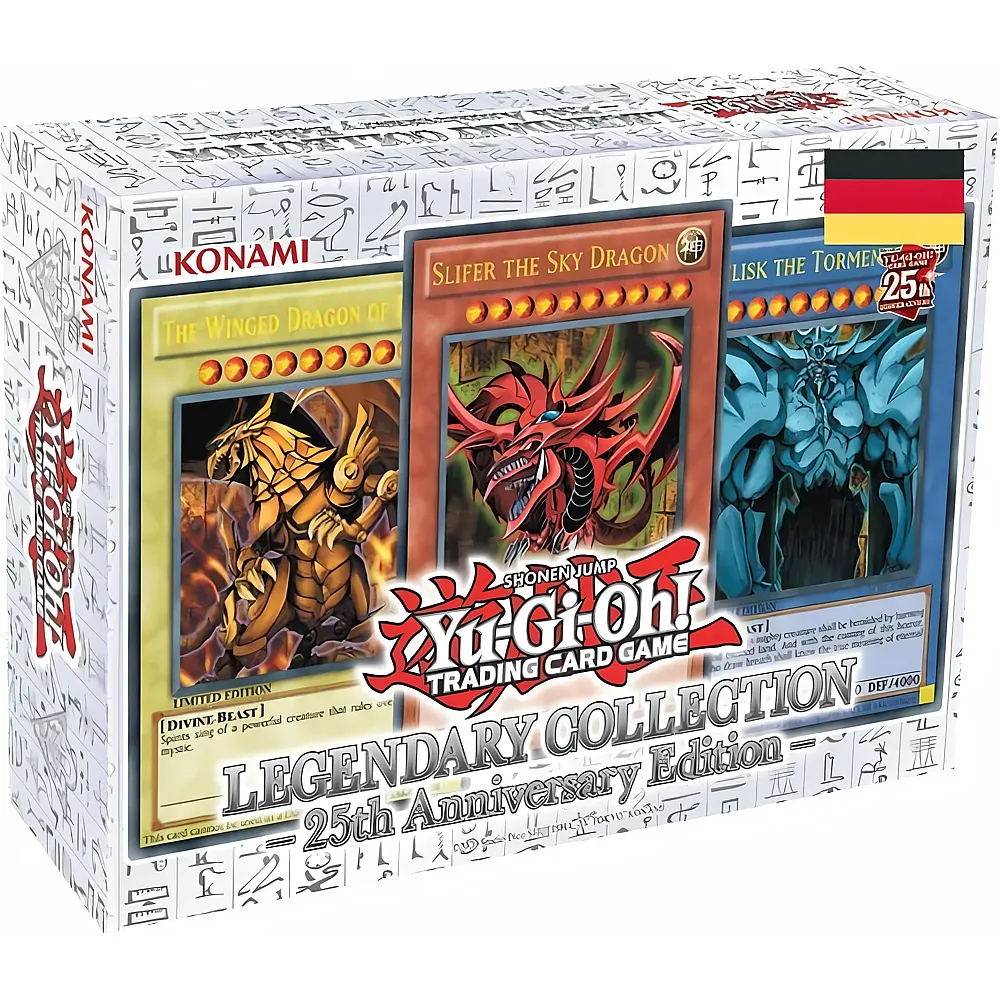 meinspielzeug - Konami Yu-Gi-Oh Legendary Collection: 25th Anniversary Edition - Deutsch | Sammelkarten