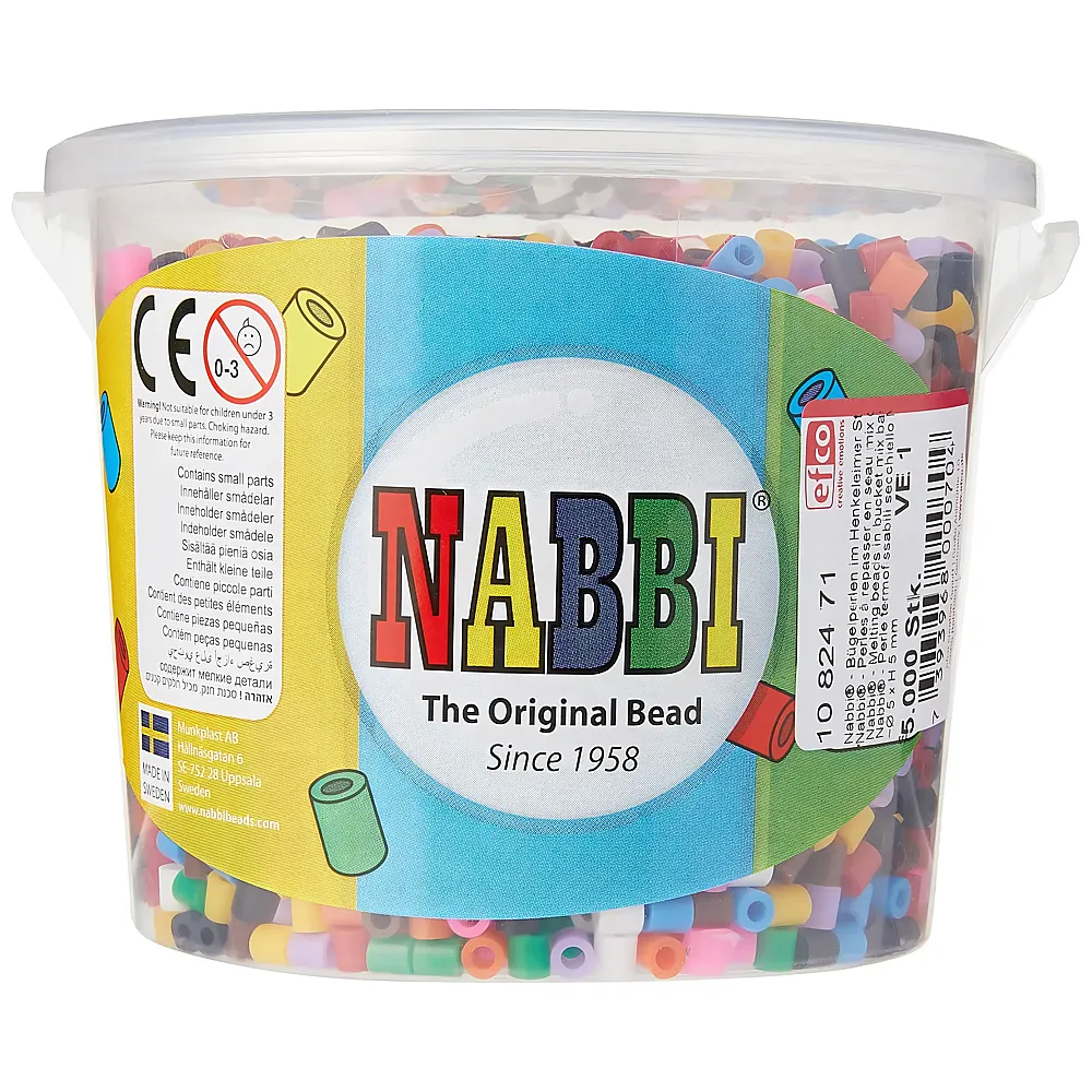 meinspielzeug - Creativ Company B�gelperlen Nabbi Medium - 5000 Teile
