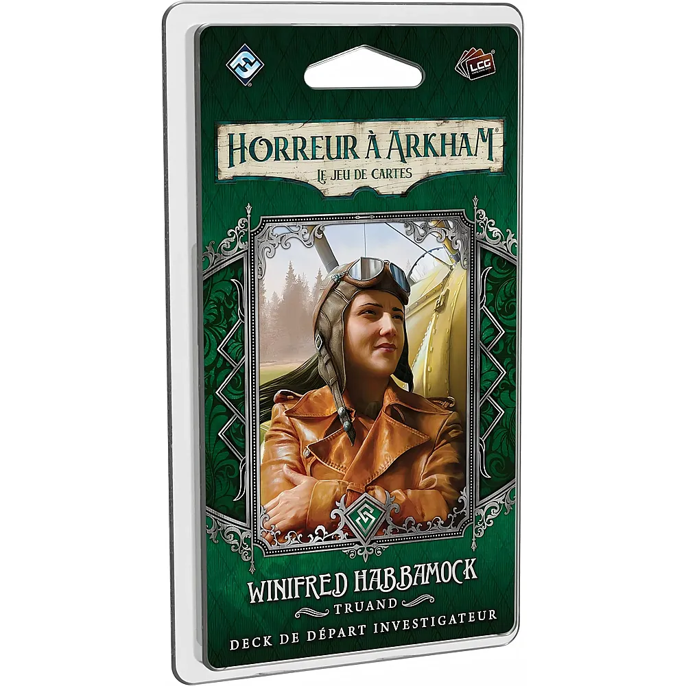 Fantasy Flight Games Horreur A Arkham Jce Deck Investigateur Winifred Habbamock 