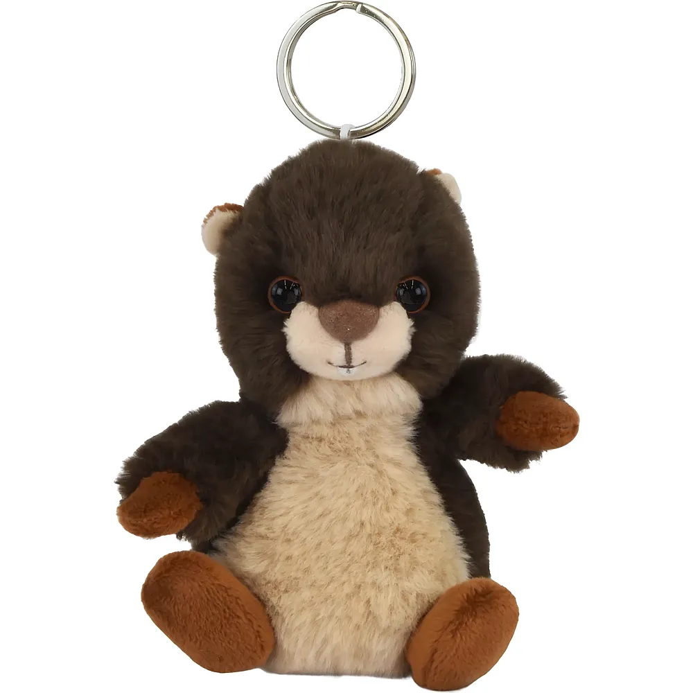 meinspielzeug - Doudou et Compagnie Schl�sselanh�nger Murmeltier - 12 cm | Accessoires