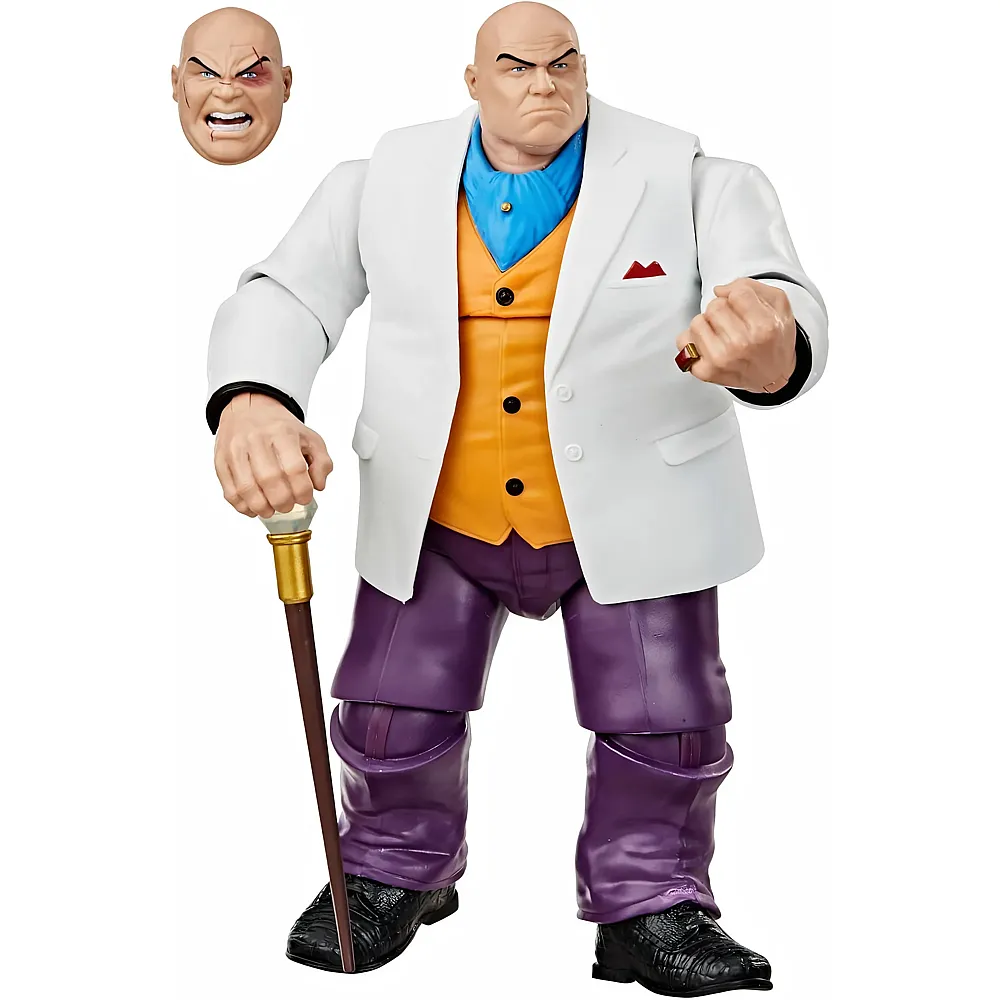 Hasbro Marvel Legends Series 15 cm grosse Marvels Kingpin Action-Figur, Vintage Collection