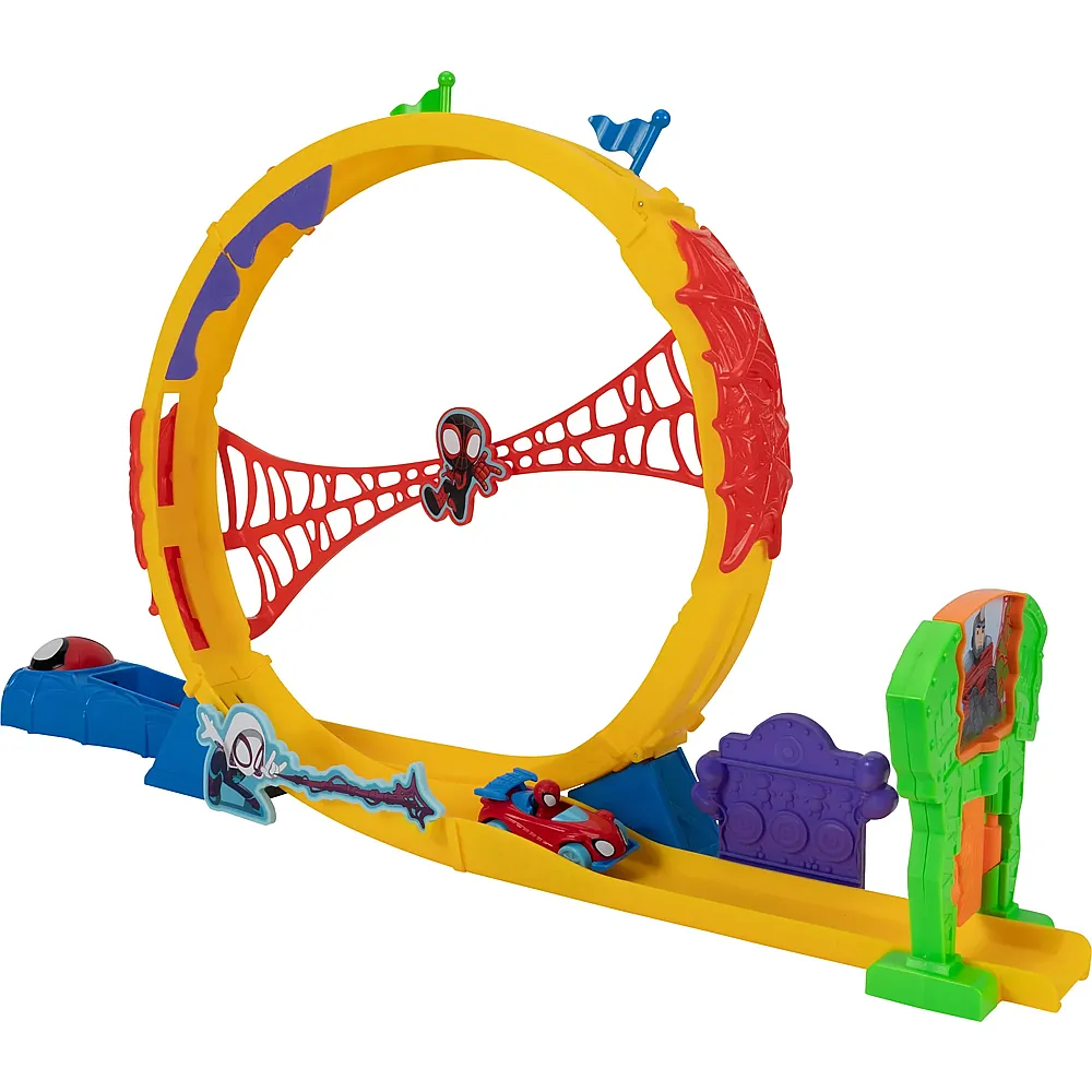 Jazwares Spiderman Spidey Metall Super Loop Track Set