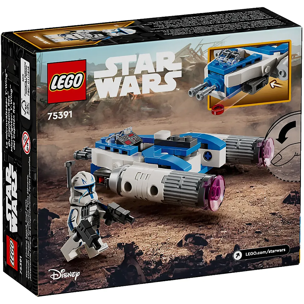 LEGO Star Wars Captain Rex Y-Wing Microfighter 75391