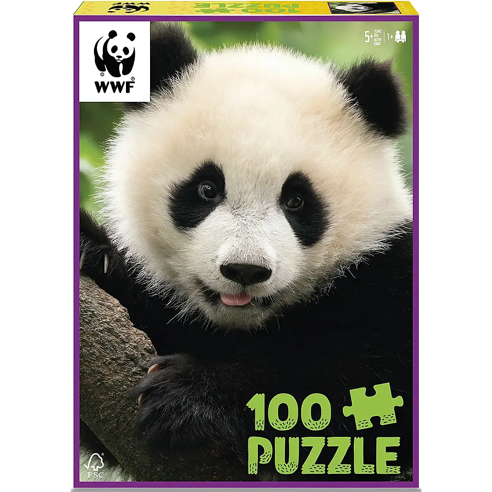 Ambassador Puzzle WWF Panda 100Teile