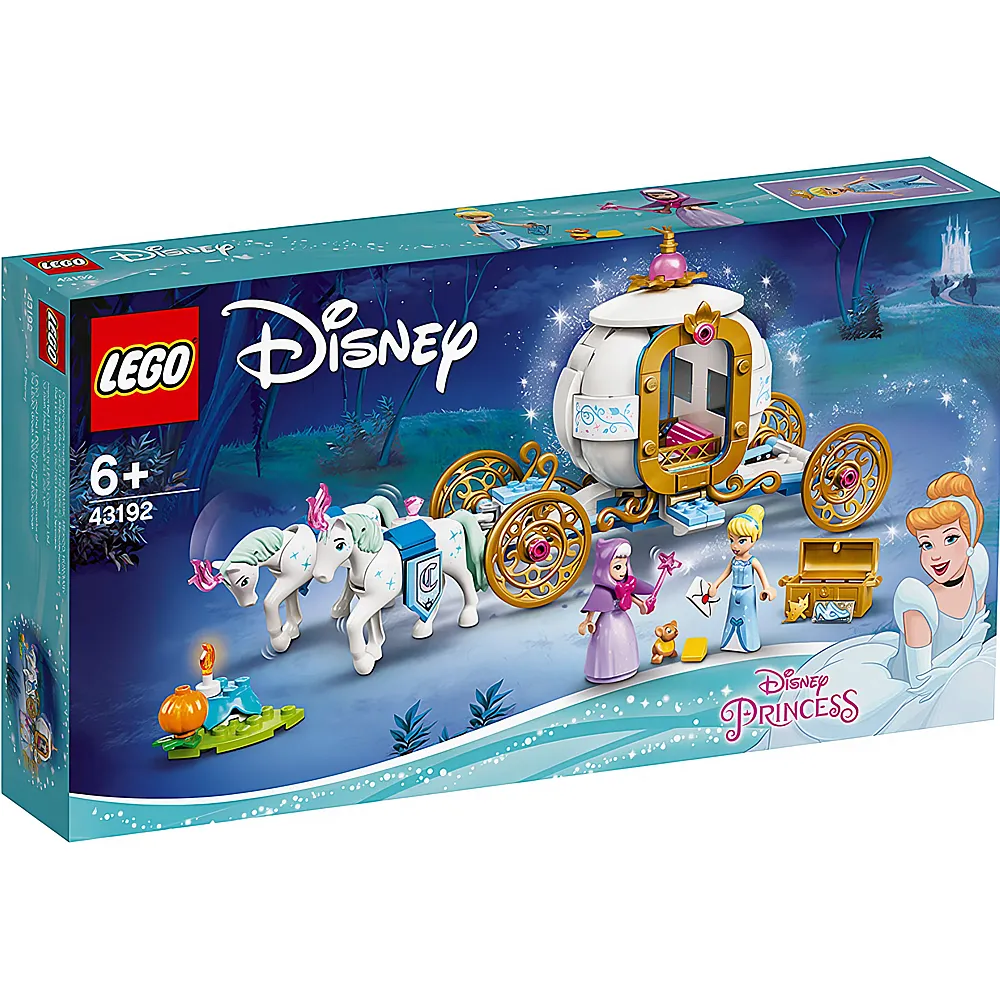 LEGO Disney Princess Cinderellas knigliche Kutsche 43192
