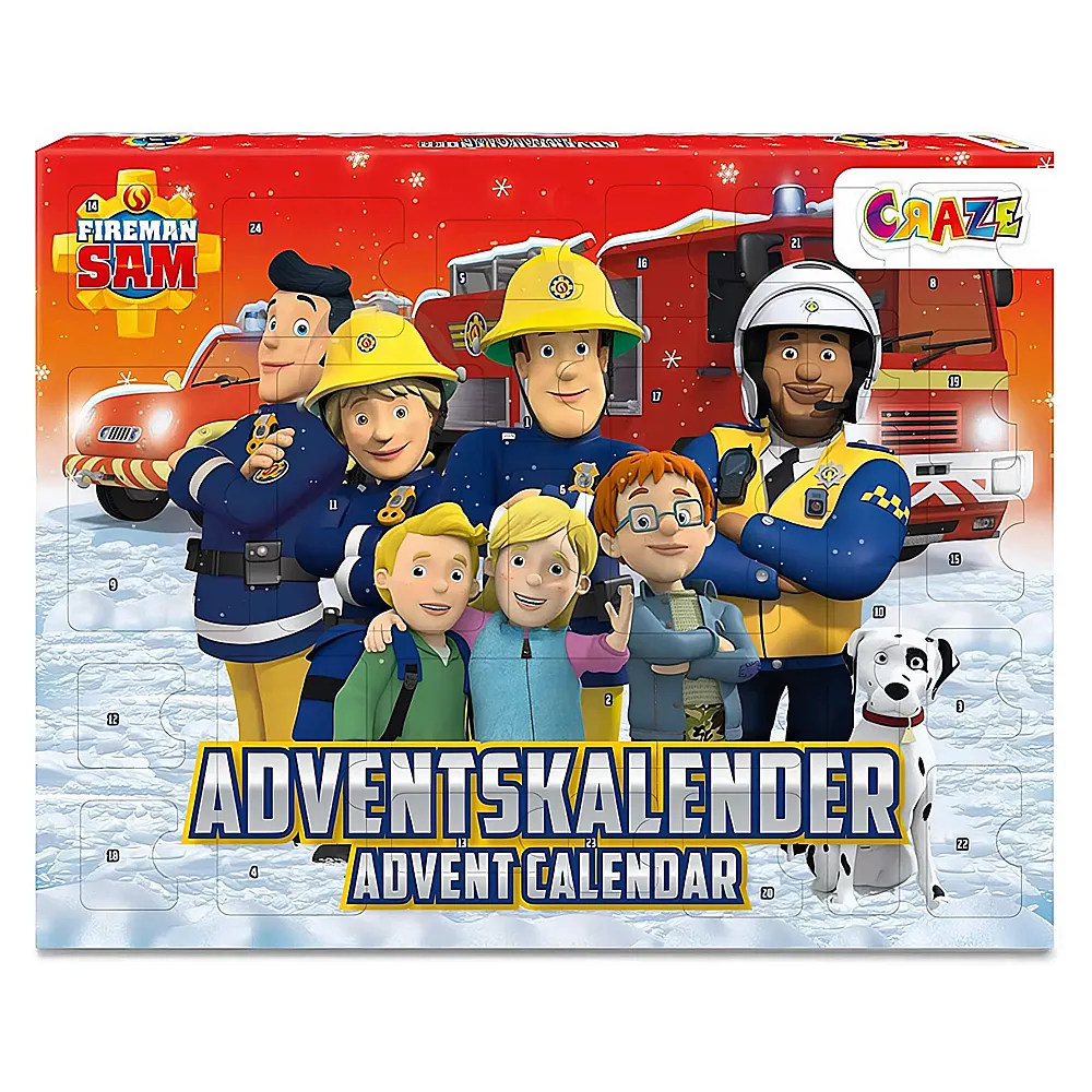 Craze Adventskalender Feuerwehrmann Sam
