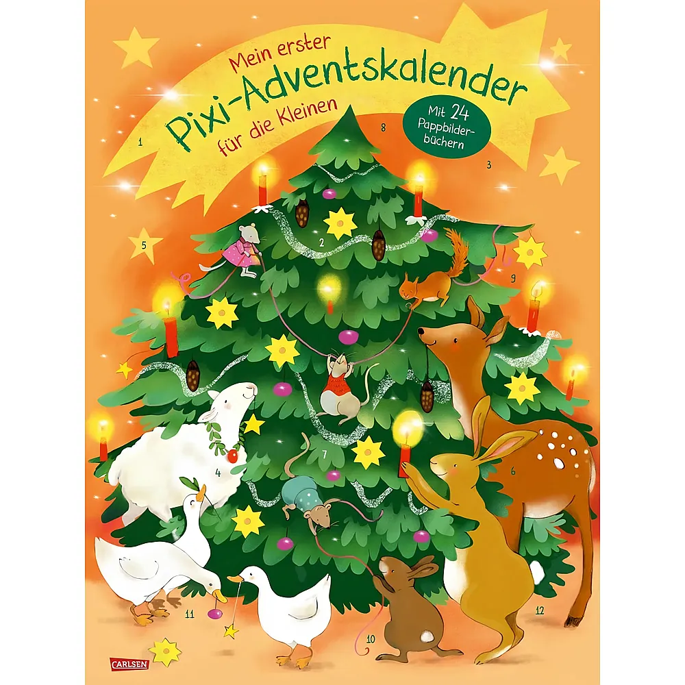 Carlsen Mein erster Pixi-Adventskalender fr die Kleinen