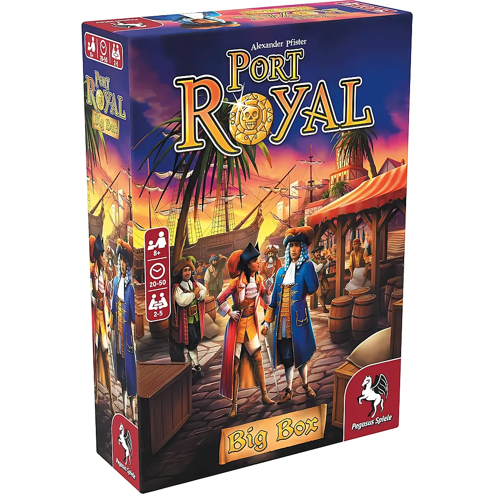 Pegasus Spiele Port Royal Big Box - Deutsch