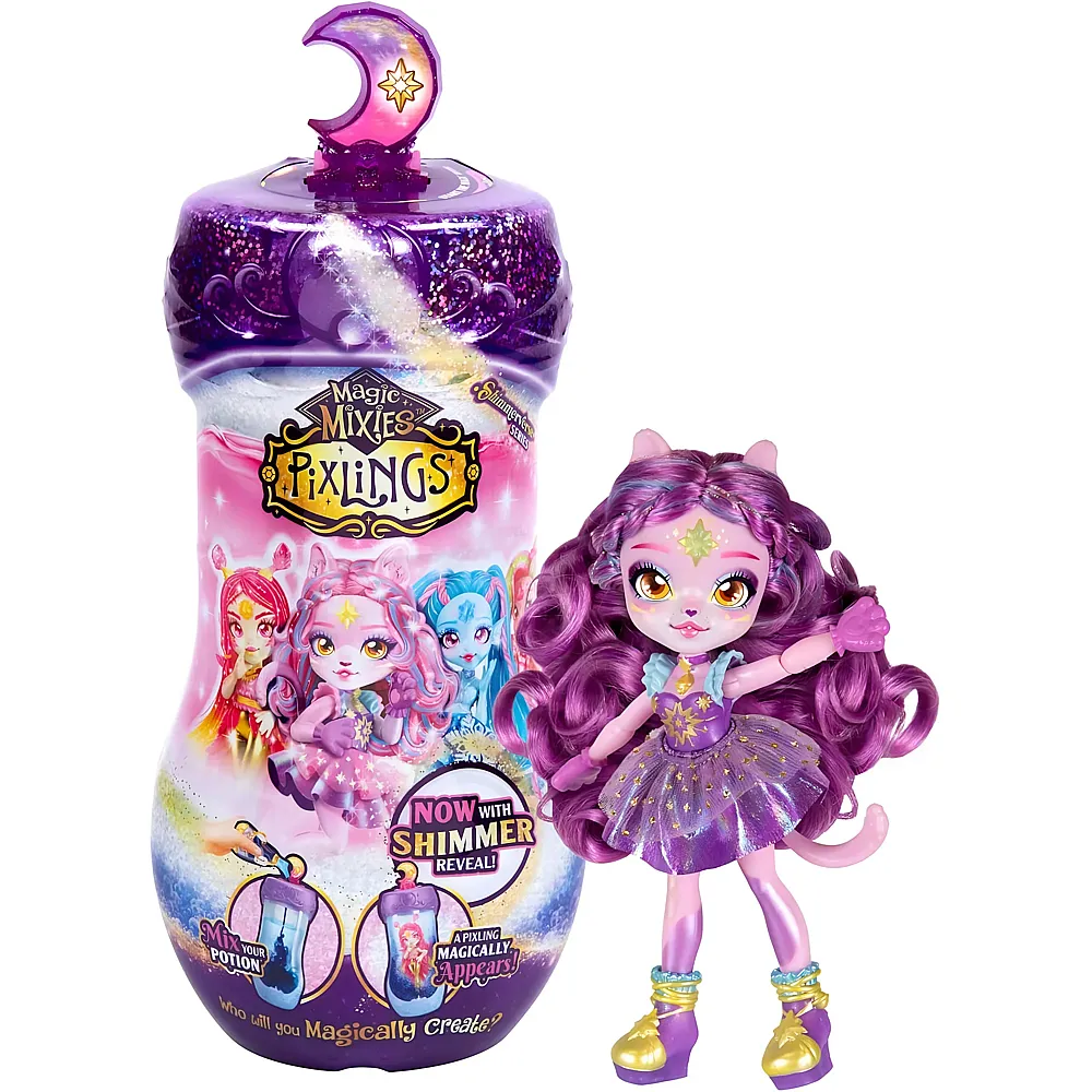 Spectron Magic Mixies Shimmerverse Pixlings Reveal Pop  Catlyn